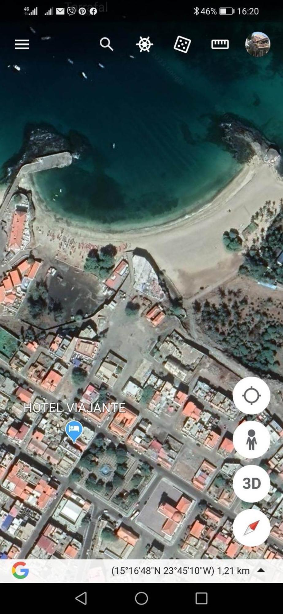 Hotel Viajante Tarrafal  Dış mekan fotoğraf